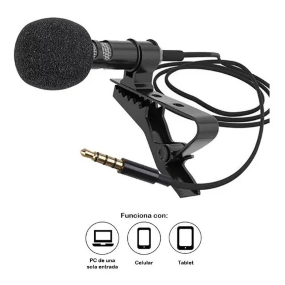 Microfono De Solapa Para Celular